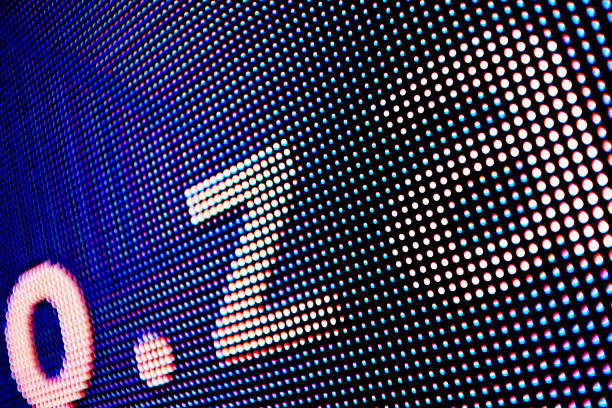 istock South Africa's .za internet domain displayed on an LED billboard in an advertisement 1243648249