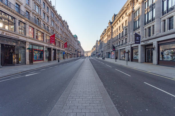 リージェントストリート - urban scene regent street city of westminster inner london ストックフォトと画像