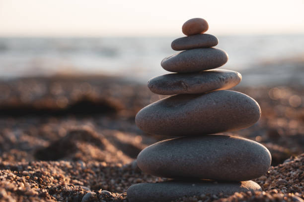 istock Harmony & Meditation. Stones balance. 1243680209