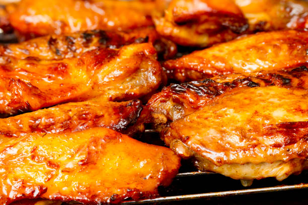 istock glazed spicy chicken wings 1243705793