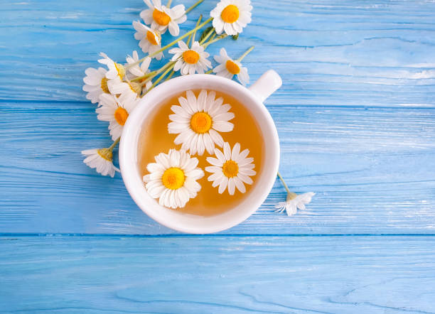 istock chamomile flower tea on wooden background 1243780298