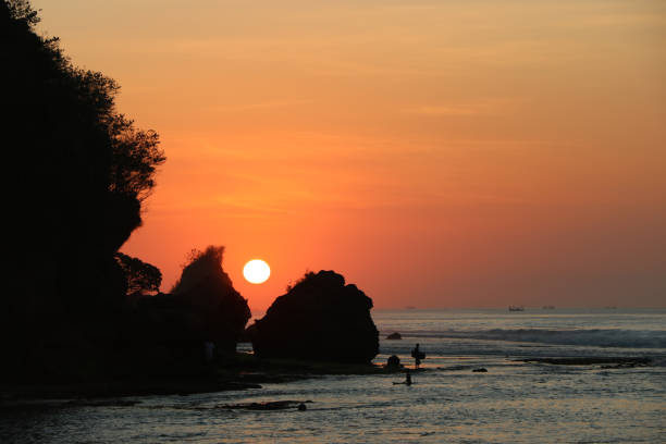 istock Sunset in Uluwatu, Bali 1243814047