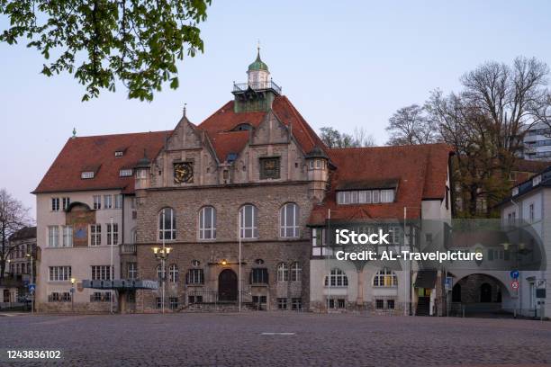 Townhall Of Bergisch Gladbach Germany Stock Photo - Download Image Now - Bergisch Gladbach, Town Hall - Government Building, Architecture
