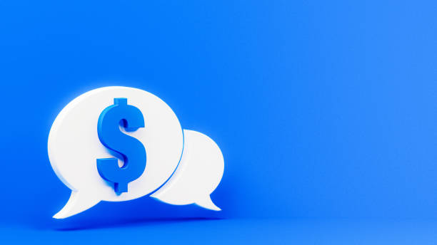 istock 3d illustration, symbol insult comic, background infinity blue 1243842294