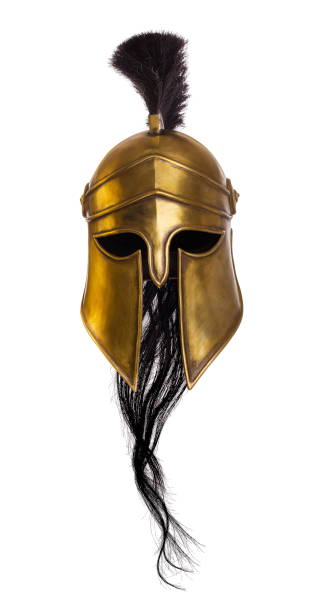 istock Historical Replica Spartan Warrior Helmet 1243871859