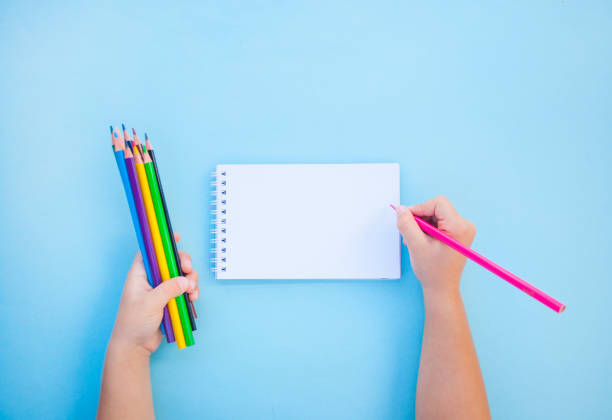 istock Set of stationery. Back to school concept. 1243912406