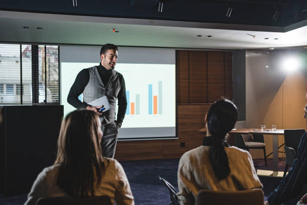 istock Wealthy man talking about stock market 1243951873