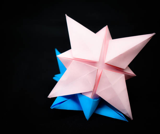 istock Origami stars 1243955170