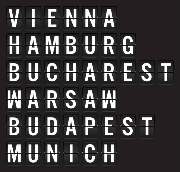 istock Name of European Cities on Airport Flip Board2-01 [Converted]-01.eps 1243960779