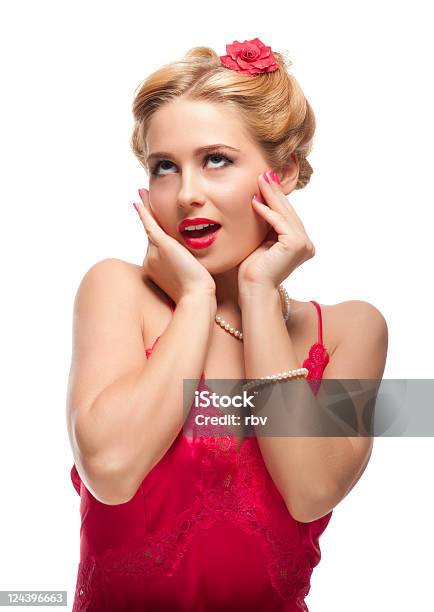 Pretty Woman Stock Photo - Download Image Now - 1920-1929, 20-29 Years, Adult
