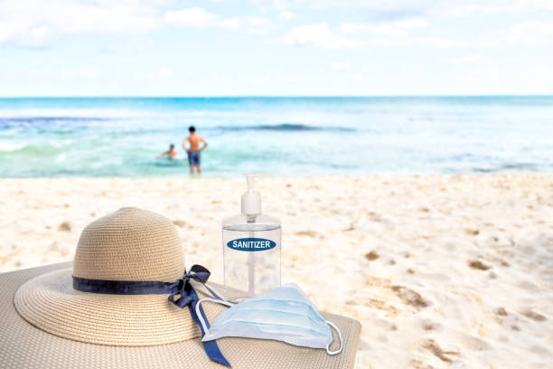 Tourism and Vacationing in the New Normal on Sandy Beach