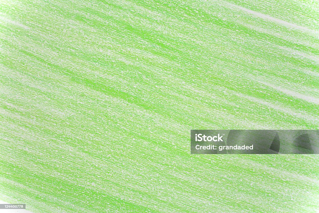Green Wachsmalstift Hintergrund - Lizenzfrei Abstrakt Stock-Foto