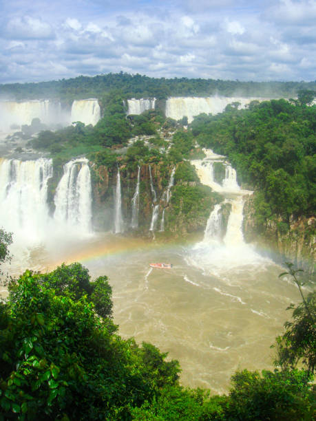 istock Iguazu Falls, view on Argentinian side from Brazilian side. 1244084899