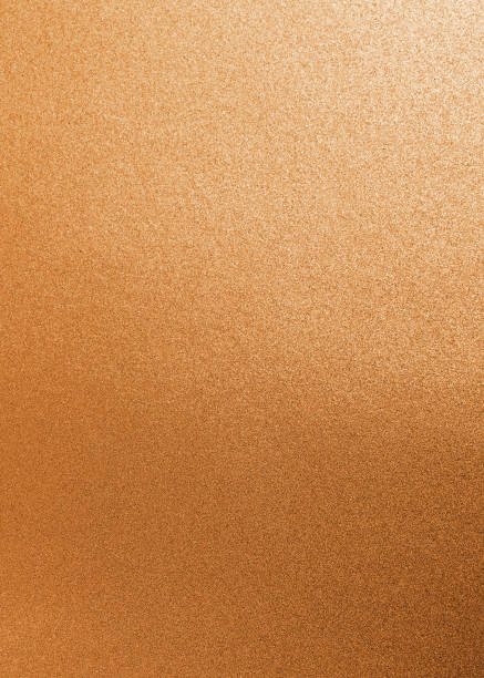 istock Copper foil shiny wrapping paper texture background for wall paper decoration element 1244090128