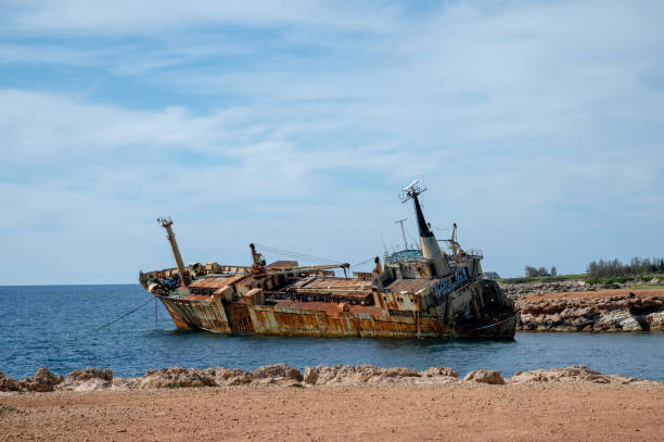 istock Edro III wreck, Peyia, Cyprus 1244090383