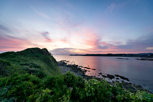 Kurosakinohana is located on the west side of Miura Peninsula, Kanagawa Prefecture.\nThe view is good and it is the best place for camping.