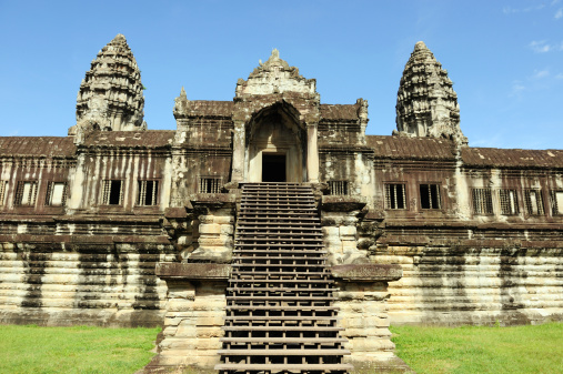 Angkor wat temple in the Angkor Area, Siem Reap, Cambodia