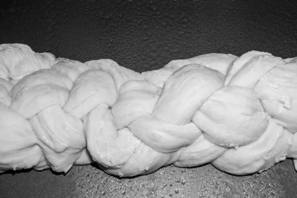 Double Braided and End Twisted Challah