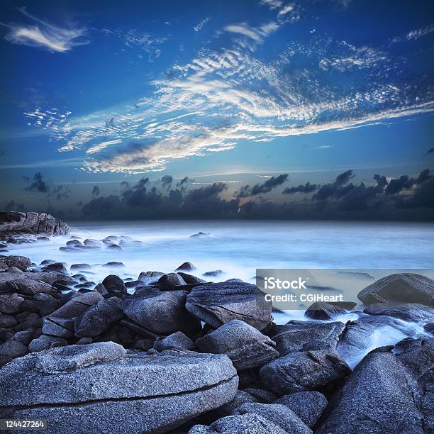 Beautiful Lagoon Stock Photo - Download Image Now - Beauty In Nature, Blue, Coastline