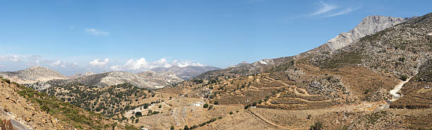 Mountains on the Island of Naxos, Greece. This Panorama is stitched together out of 10 pics.