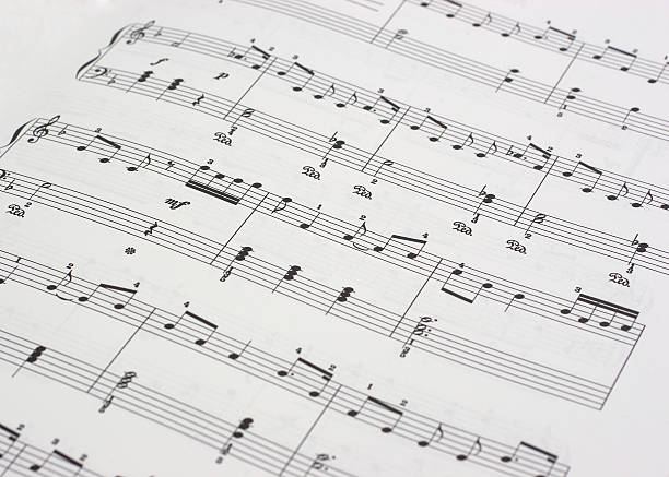 istock Sheet of music 4 124430727
