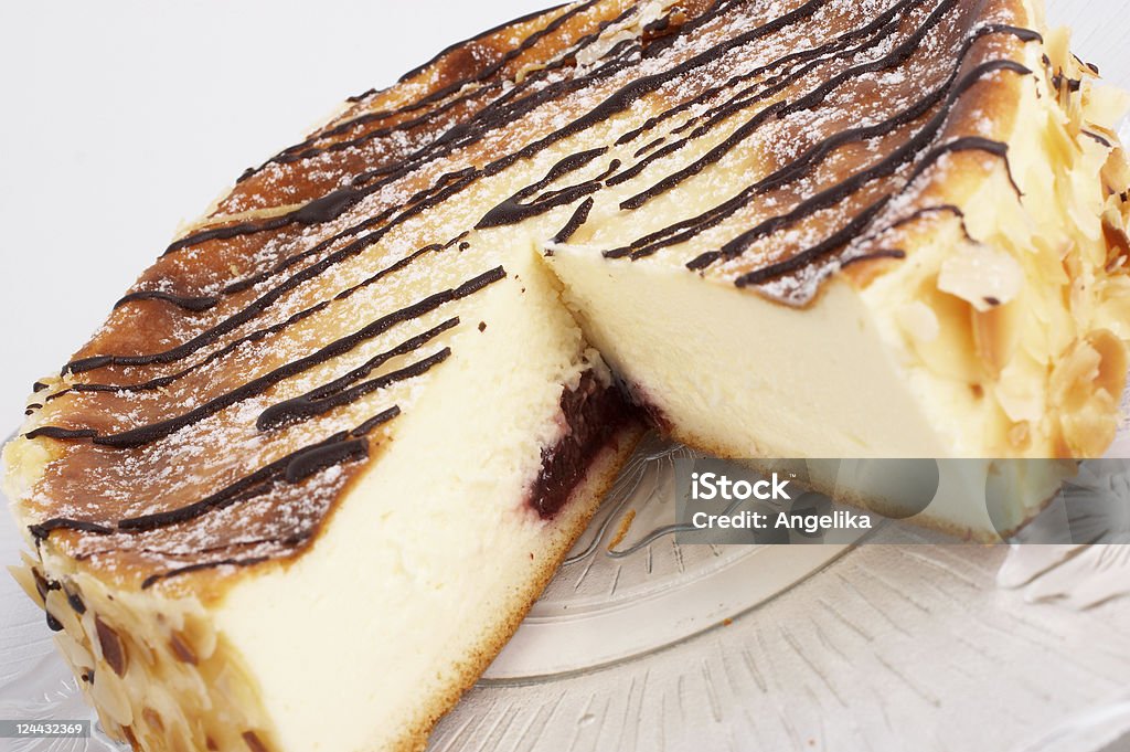 Cheesecake (4 - Foto stock royalty-free di Assaggiare