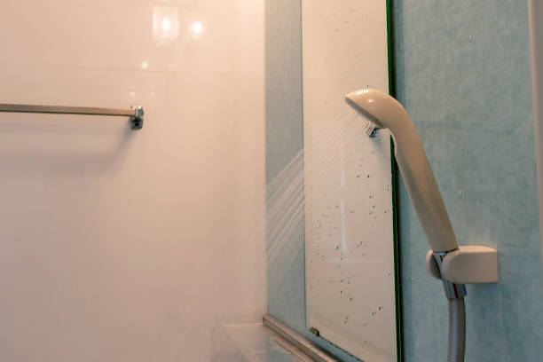 istock Shower in the bathroom 1244324527