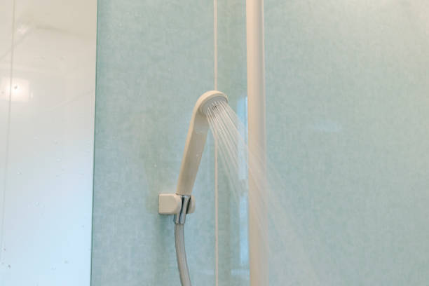 istock Shower in the bathroom 1244324528
