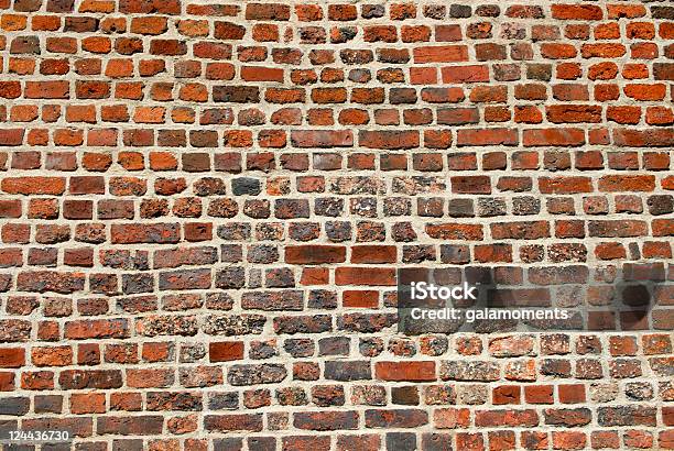 Old Brick Wall Stock Photo - Download Image Now - Abstract, Backgrounds, Brick