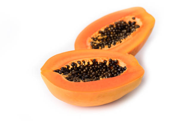 istock Ripe papaya fruit 1244372354