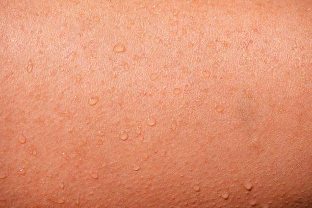 istock Water Drops on Women's Skin 1244378170