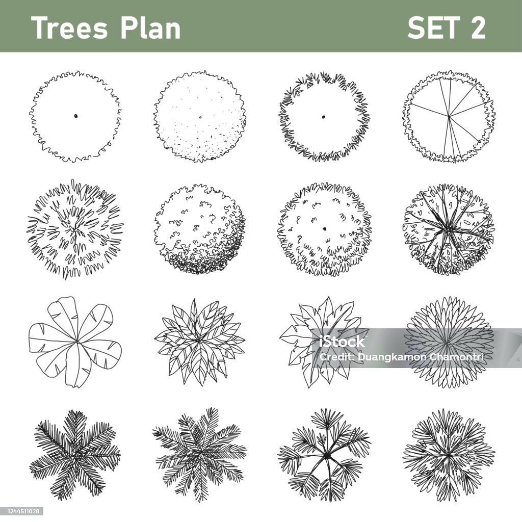 Vue Sup rieure De Plan Darbre Pour Lensemble De Paysage 1 Vecteurs vue-sup-rieure-de-plan-darbre-pour-lensemble-de-paysage-1-vecteurs