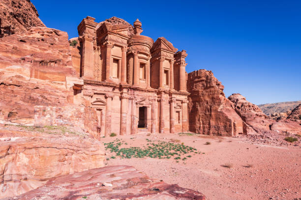 istock Petra, Wadi Musa, Jordan - The Monastery 1244567718