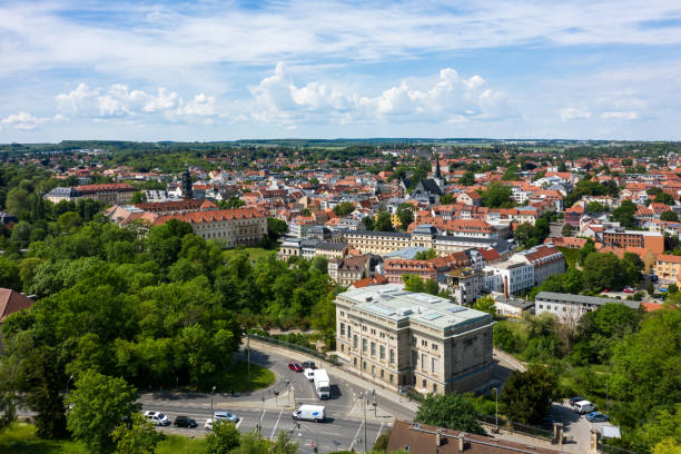 istock Aerial view of Weimar, Germany 1244616538