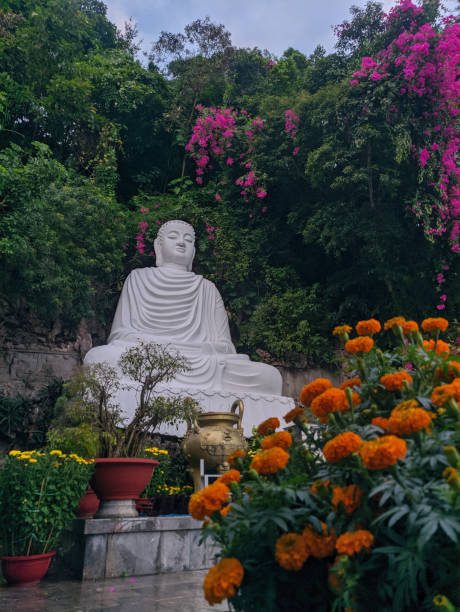 istock Buddha statue at Marble Mountains, Da Nang,Vietnam 1244625538