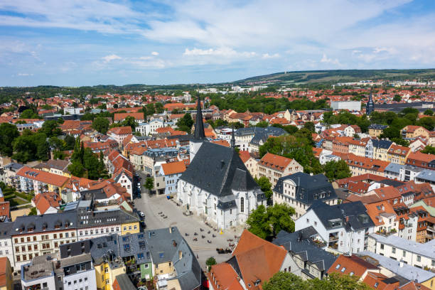 istock Aerial view of Weimar, Germany 1244625544