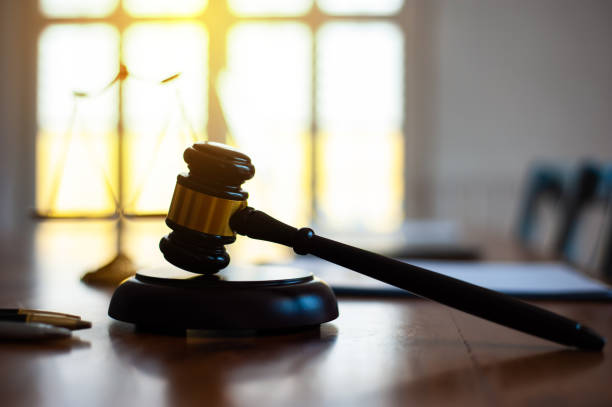 istock Gavel-related judgments of judges and attorneys. 1244658268