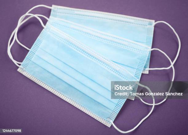 Surgical Mask Fpp1 Stock Photo - Download Image Now - Blue, Clean, Cleaning