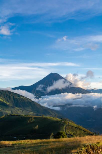 istock Tungurahua volcano, landscape in Ecuador 1244687521