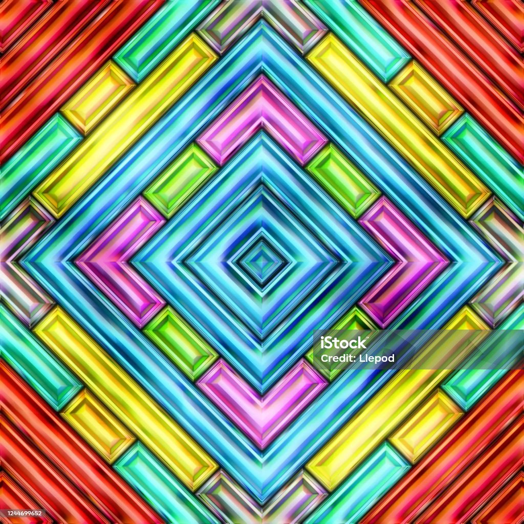 Pattern Bright Texture Seamless Texture Of Colorful Bright Abstraction Pattern Stock ...