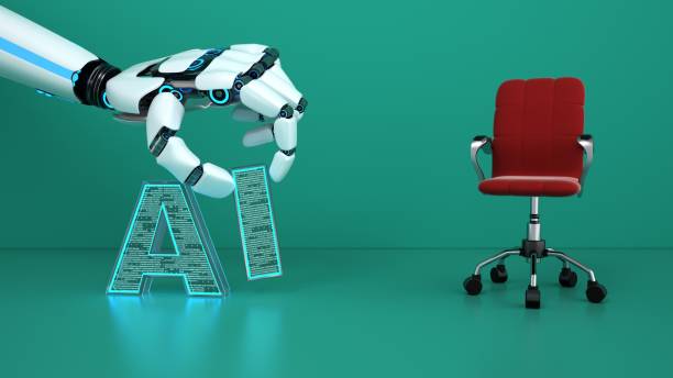 istock Artificial intelligence replaces jobs 1244711429