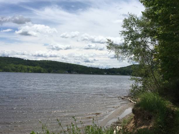 istock Beautiful shoreline view in NB Canada. 1244728595