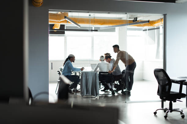 istock Casual business meeting 1244777696