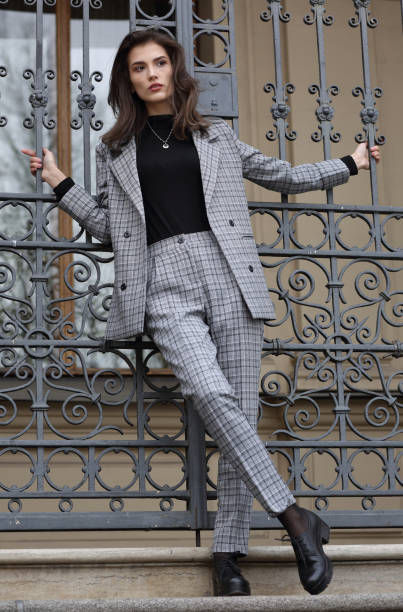 istock Beautiful girl on the steps of an old building 1244806830