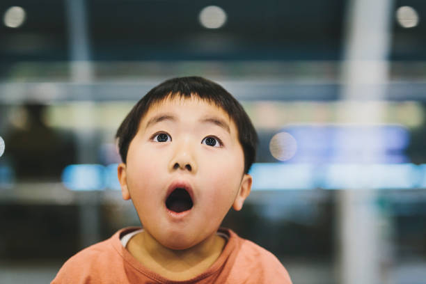 Portrait of asian boy