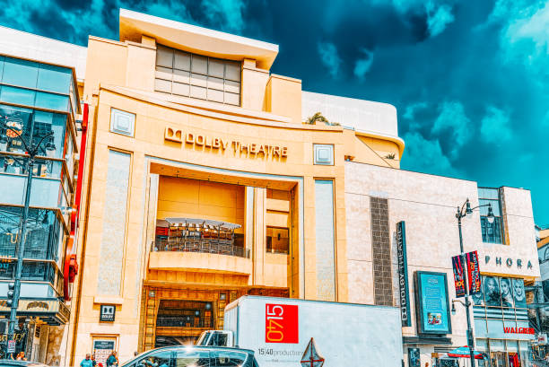 Los Angelos, California, USA - September 04, 2018: Kodak Theater (Dolby) where the annual Academy Award is presented.
