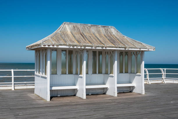 istock Seaside shelter on Cromer Pier 1244847752