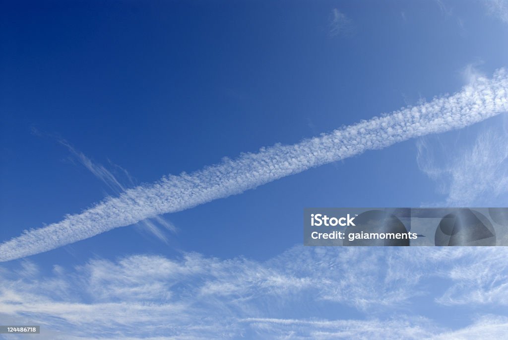 Scia aerea sfondo - Foto stock royalty-free di A bioccoli