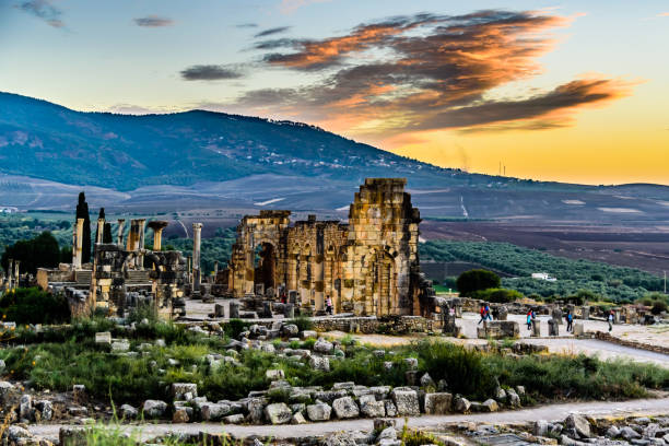 istock Ancient city of Volubilis 1244889416