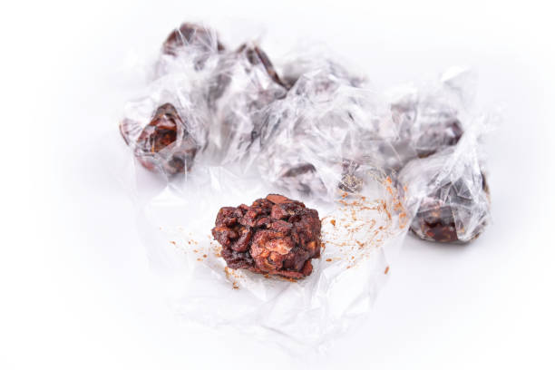 istock Velvet Tamarind vintage candy with white background 1244891606